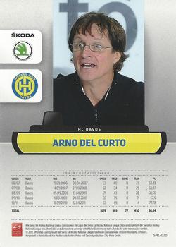 2011-12 PCAS Swiss National League #SNL-020 Arno Del Curto Back