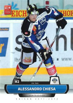2011-12 PCAS Swiss National League #SNL-066 Alessandro Chiesa Front