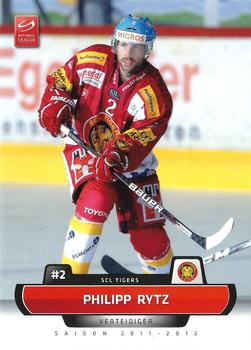 2011-12 PCAS Swiss National League #SNL-108 Philipp Rytz Front