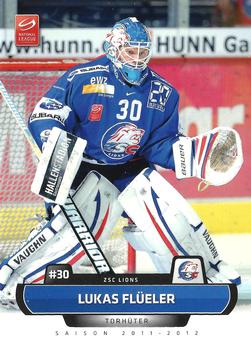 2011-12 PCAS Swiss National League #SNL-127 Lukas Flüeler Front