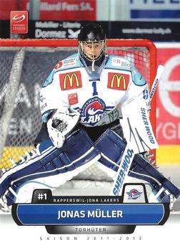 2011-12 PCAS Swiss National League #SNL-211 Jonas Müller Front
