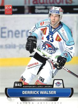 2011-12 PCAS Swiss National League #SNL-217 Derrick Walser Front