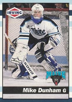 1992-93 Irving Maine Black Bears (NCAA) #2 Mike Dunham Front