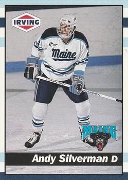 1992-93 Irving Maine Black Bears (NCAA) #3 Andy Silverman Front