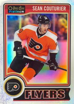 2014-15 O-Pee-Chee Platinum - White Ice #38 Sean Couturier Front