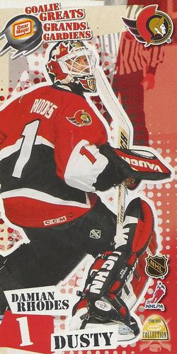 1998-99 Kraft / Post Collection - Oscar Mayer Goalie Greats #NNO Damian Rhodes Front