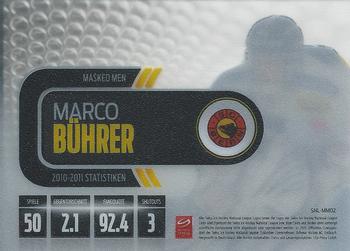2011-12 PCAS Swiss National League - Masked Men #SNL-MM02 Marco Bührer Back