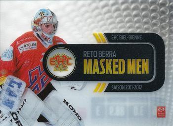 2011-12 PCAS Swiss National League - Masked Men #SNL-MM03 Reto Berra Front