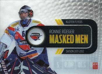 2011-12 PCAS Swiss National League - Masked Men #SNL-MM07 Ronnie Rüeger Front