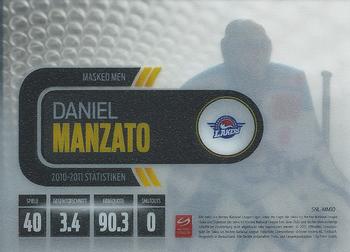 2011-12 PCAS Swiss National League - Masked Men #SNL-MM10 Daniel Manzato Back
