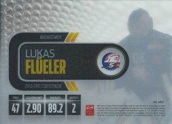 2011-12 PCAS Swiss National League - Masked Men #SNL-MM11 Lukas Flüeler Back