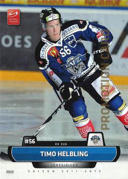 2011-12 PCAS Swiss National League - Promotion Cards #SNL-067 Timo Helbling Front