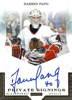 2012-13 Panini Limited - Private Signings #DP Darren Pang Front