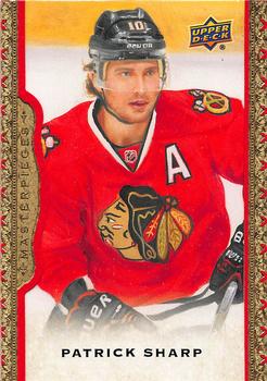 2014-15 Upper Deck Masterpieces - Framed Red Cloth #77 Patrick Sharp Front