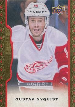 2014-15 Upper Deck Masterpieces - Framed Red Cloth #85 Gustav Nyquist Front