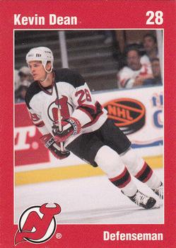 1996-97 Sharp New Jersey Devils #NNO Kevin Dean Front