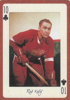 2005 Hockey Legends Detroit Red Wings Playing Cards #10♣ Red Kelly Front