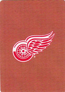 2005 Hockey Legends Detroit Red Wings Playing Cards #K♠ Alex Delvecchio Back