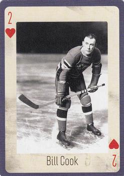 2005 Hockey Legends New York Rangers Playing Cards #2♥ Bill Cook Front