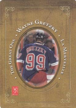 2005 Hockey Legends Wayne Gretzky Playing Cards #8♠ Heading for the ice - 1981/82 Back