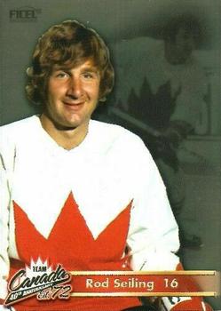 2012 Ficel Marketing Team Canada 1972 40th Anniversary #16 Rod Seiling Front
