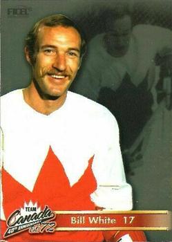 2012 Ficel Marketing Team Canada 1972 40th Anniversary #17 Bill White Front