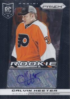 2013-14 Panini Rookie Anthology - 2013-14 Panini Prizm Update: Rookie Autographs #375 Calvin Heeter Front