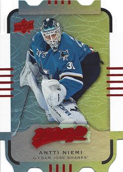 2015-16 Upper Deck MVP - Colours and Contours #123 Antti Niemi Front