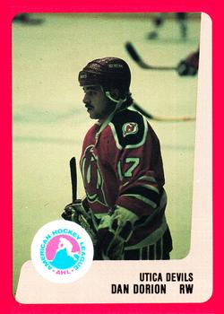 1988-89 ProCards Utica Devils (AHL) #NNO Dan Dorion Front
