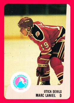 1988-89 ProCards Utica Devils (AHL) #NNO Marc Laniel Front