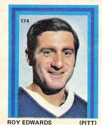 1972-73 Eddie Sargent NHL Players Stickers #174 Roy Edwards Front