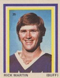 1972-73 Eddie Sargent NHL Players Stickers #35 Rick Martin Front