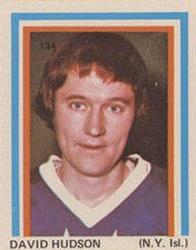 1972-73 Eddie Sargent NHL Players Stickers #134 David Hudson Front