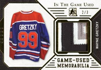2015 Leaf In The Game Used - Game-Used Patches Gold Foil #GUP-WG1 Wayne Gretzky Front