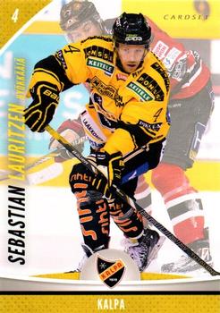 2015-16 Cardset Finland #254 Sebastian Lauritzen Front