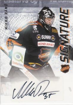 2015-16 Cardset Finland - Signature #NNO Mikko Rämö Front