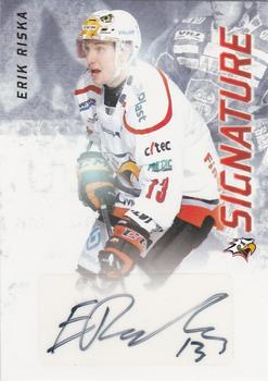 2015-16 Cardset Finland - Signature #NNO Erik Riska Front