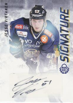 2015-16 Cardset Finland - Signature #NNO Jesse Virtanen Front