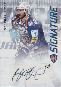 2015-16 Cardset Finland - Signature #NNO Stephen Dixon Front