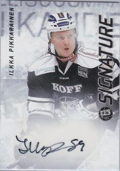 2015-16 Cardset Finland - Signature #NNO Ilkka Pikkarainen Front