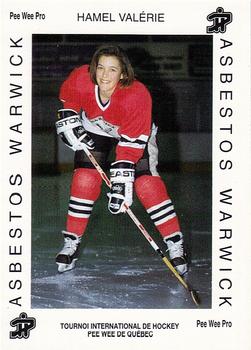 1992 Quebec International Pee-Wee Tournament #0066 Valerie Hamel Front