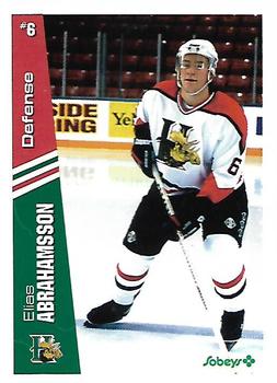 1996-97 Halifax Mooseheads (QMJHL) Series I #NNO Elias Abrahamsson Front