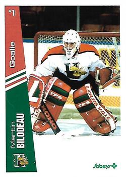 1996-97 Halifax Mooseheads (QMJHL) Series I #NNO Martin Bilodeau Front