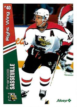 1996-97 Halifax Mooseheads (QMJHL) Series I #NNO Francois Sasseville Front