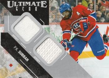 2014-15 Upper Deck Ultimate Collection - Ultimate Gear #UG-PS P.K. Subban Front