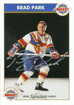1993-94 Zellers Masters of Hockey - Signature Series #NNO Brad Park Front