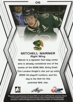 2015 In The Game CHL Draft #6 Mitch Marner Back