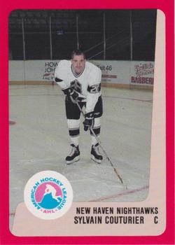1988-89 ProCards New Haven Nighthawks (AHL) #NNO Sylvain Couturier Front