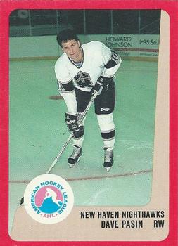 1988-89 ProCards New Haven Nighthawks (AHL) #NNO Dave Pasin Front