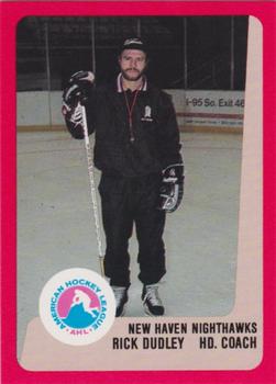 1988-89 ProCards New Haven Nighthawks (AHL) #NNO Rick Dudley Front